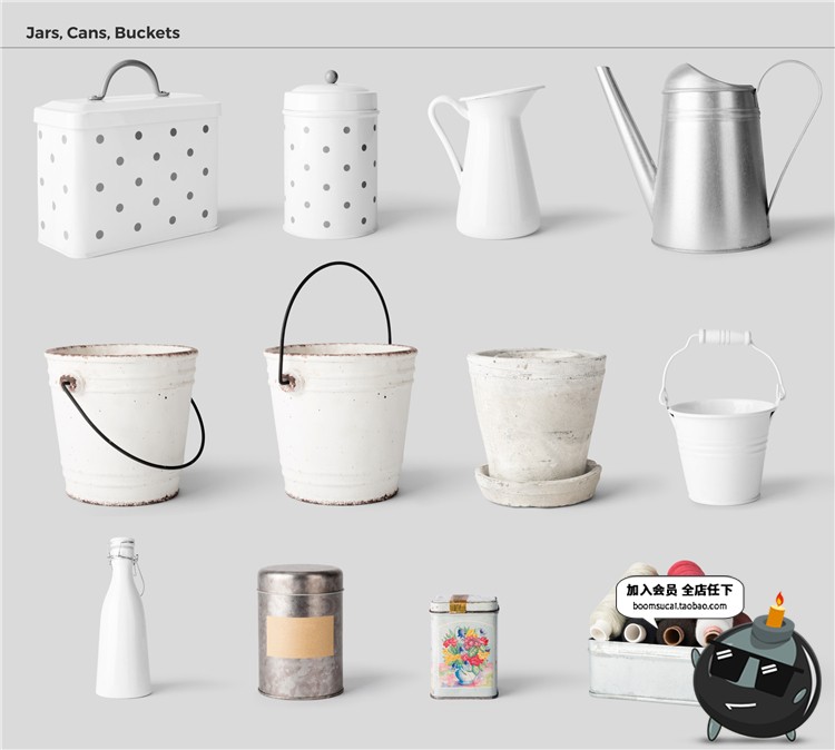 图片[22]-北欧风家居摆件道具相框手工制品场景海报专题PSD模板PS设计素材-设计猿