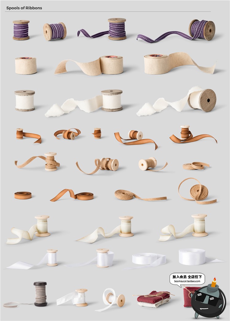 图片[27]-北欧风家居摆件道具相框手工制品场景海报专题PSD模板PS设计素材-设计猿