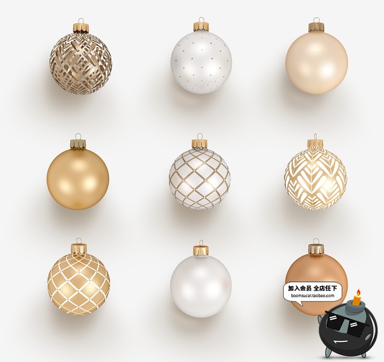 图片[13]-圣诞专题装饰元素海报活动PS模版节日礼物礼盒PSD分层设计素材图-设计猿