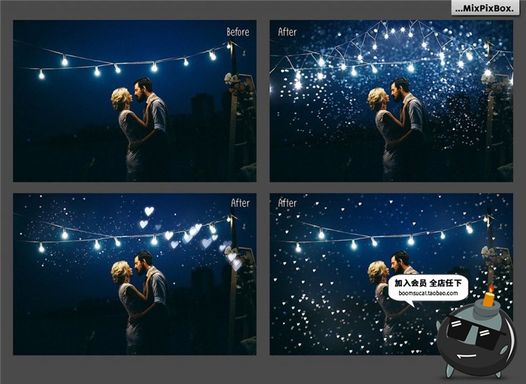 图片[7]-100款满天星光熠熠光斑光效特效JPG黑底叠层后期合成PS设计素材-设计猿