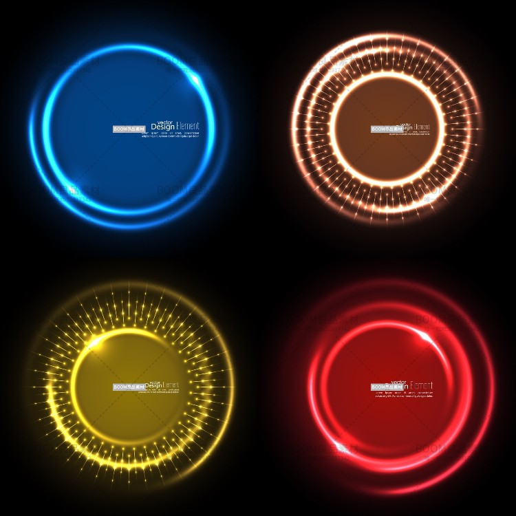 图片[5]-眩光涡旋圆形光晕元素圆环光效特效闪耀叠加背景AI矢量设计素材-设计猿