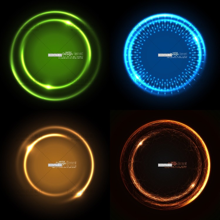 图片[6]-眩光涡旋圆形光晕元素圆环光效特效闪耀叠加背景AI矢量设计素材-设计猿