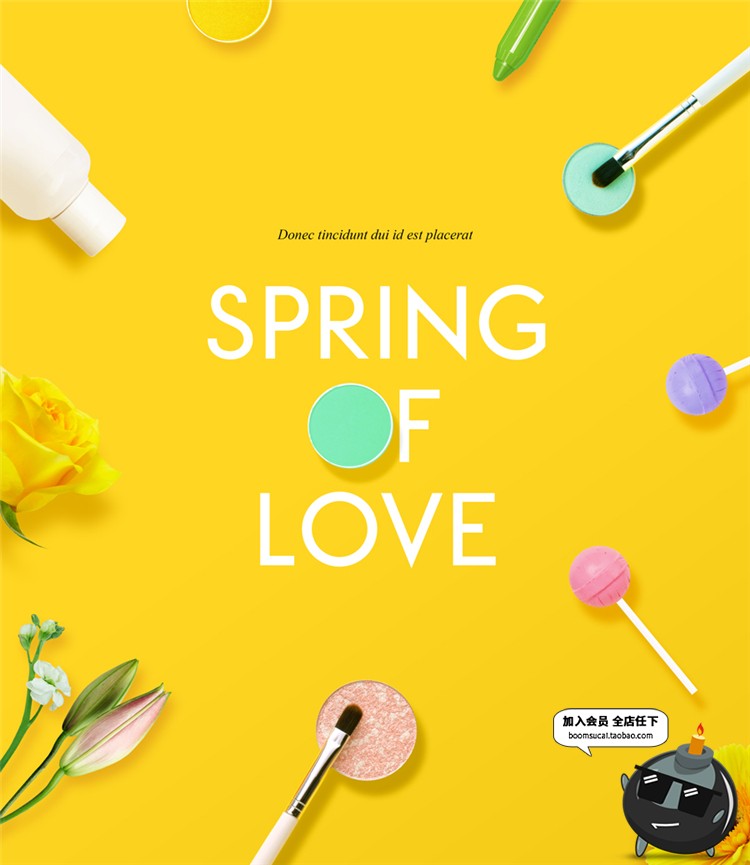 图片[15]-韩式风格时尚唯美化妆品宣传广告海报护肤BB促销PSD模板PS素材-设计猿