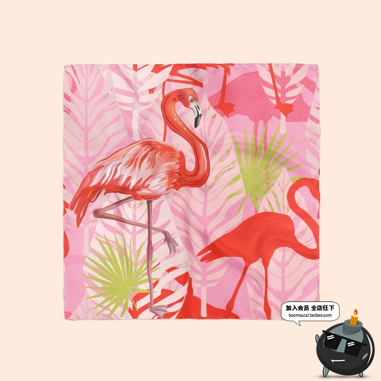 图片[8]-纯色丝巾手帕印花标志宣传vi展示效果PSD贴图样机设计PS素材-设计猿