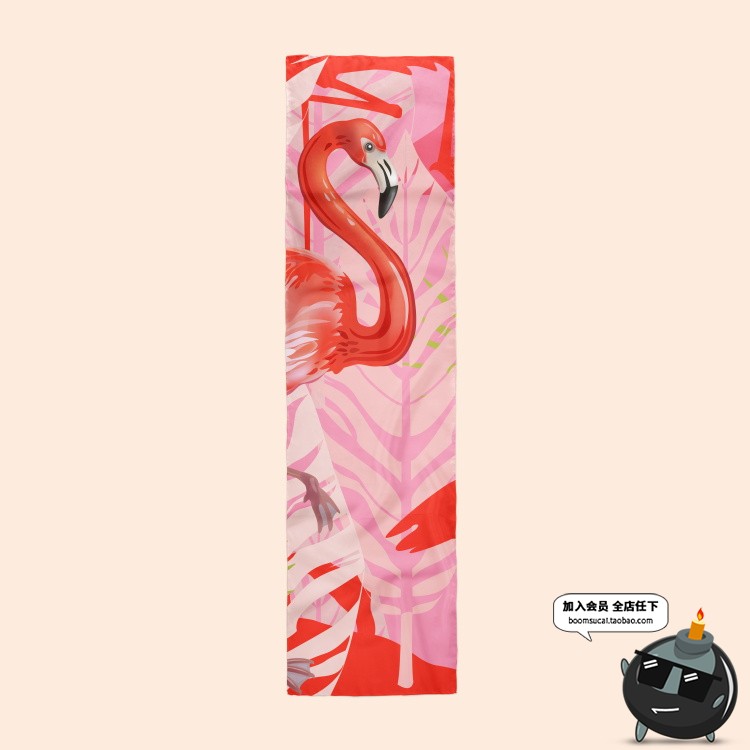 图片[9]-纯色丝巾手帕印花标志宣传vi展示效果PSD贴图样机设计PS素材-设计猿