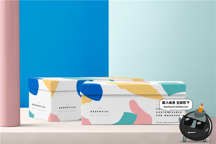 图片[17]-产品包装Logo展示贴图样机PSD模板vi文创提案设计样机PS素材合集-设计猿