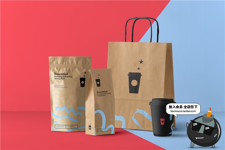 图片[19]-产品包装Logo展示贴图样机PSD模板vi文创提案设计样机PS素材合集-设计猿