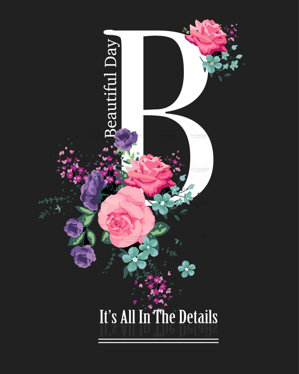 图片[2]-热带雨林风花卉背景邀请婚礼请柬背景封面AI矢量源文件设计素材-设计猿