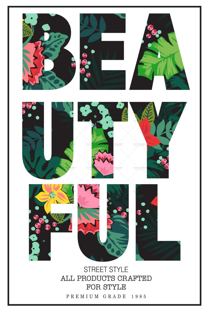 图片[5]-热带雨林风花卉背景邀请婚礼请柬背景封面AI矢量源文件设计素材-设计猿