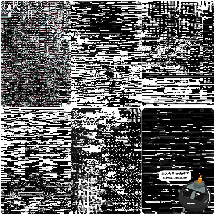 图片[4]-屏幕信号混乱数字信号视觉失真故障创意抽象纹理背景JPG图片素材-设计猿