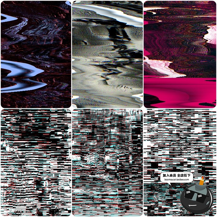 图片[6]-屏幕信号混乱数字信号视觉失真故障创意抽象纹理背景JPG图片素材-设计猿