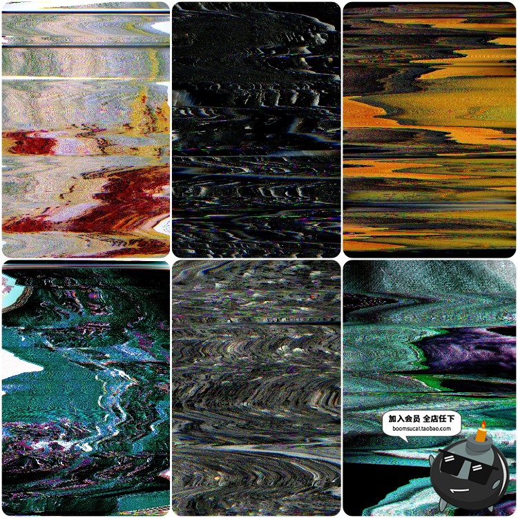 图片[10]-屏幕信号混乱数字信号视觉失真故障创意抽象纹理背景JPG图片素材-设计猿