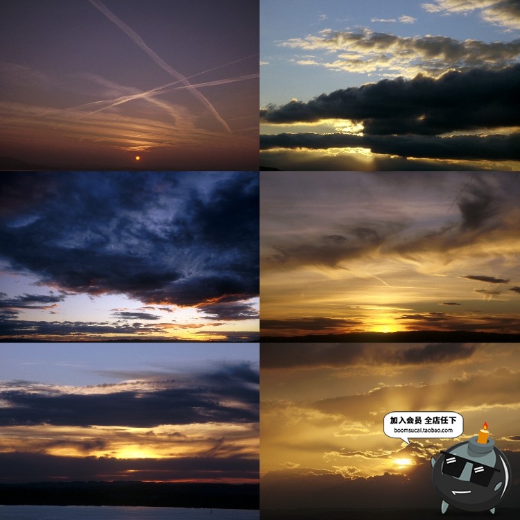 图片[7]-高清天空云彩JPG图片夕阳蓝天白云背景图影楼婚纱后期平面PS素材-设计猿