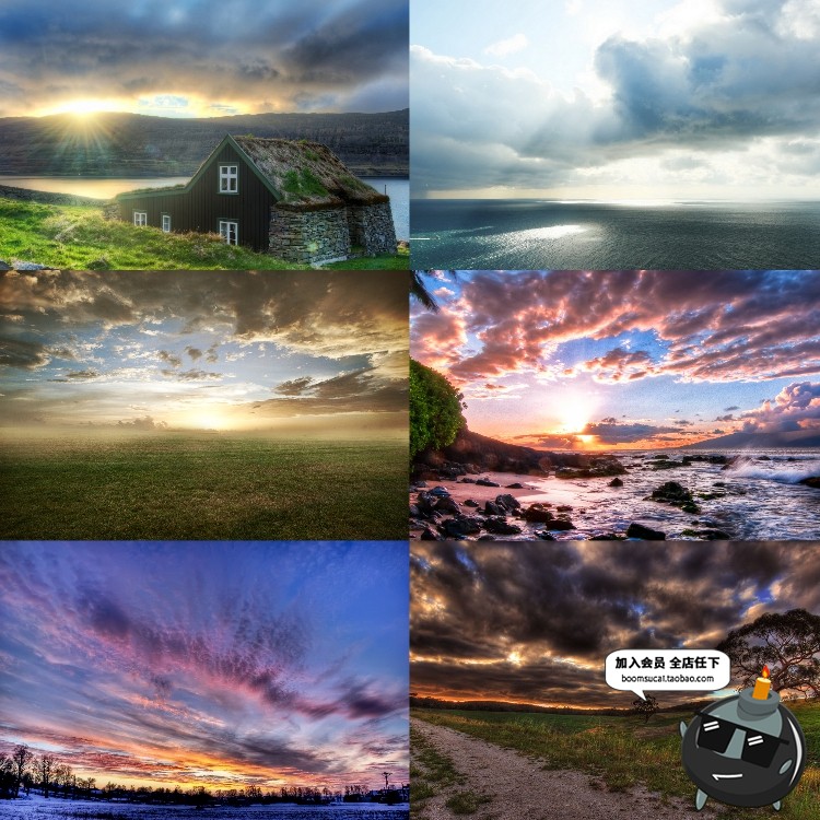 图片[11]-高清天空云彩JPG图片夕阳蓝天白云背景图影楼婚纱后期平面PS素材-设计猿