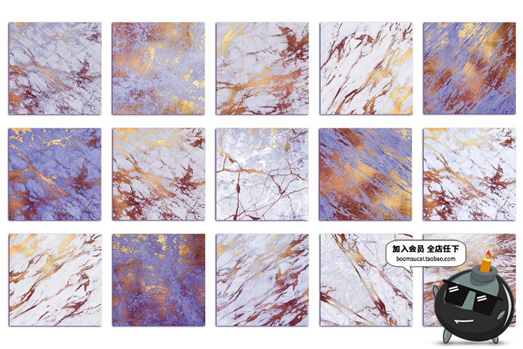 图片[2]-简约高清大理石表面瓷砖纹理背景贴图印刷图案JPG图片PS素材-设计猿