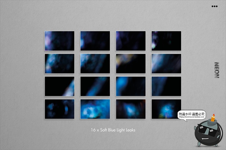 图片[12]-潮流霓虹灯光影酒吧夜店赛博朋克漏光晕特效JPG图片黑底合成素材-设计猿