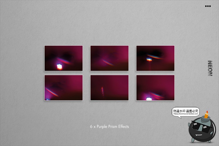 图片[13]-潮流霓虹灯光影酒吧夜店赛博朋克漏光晕特效JPG图片黑底合成素材-设计猿