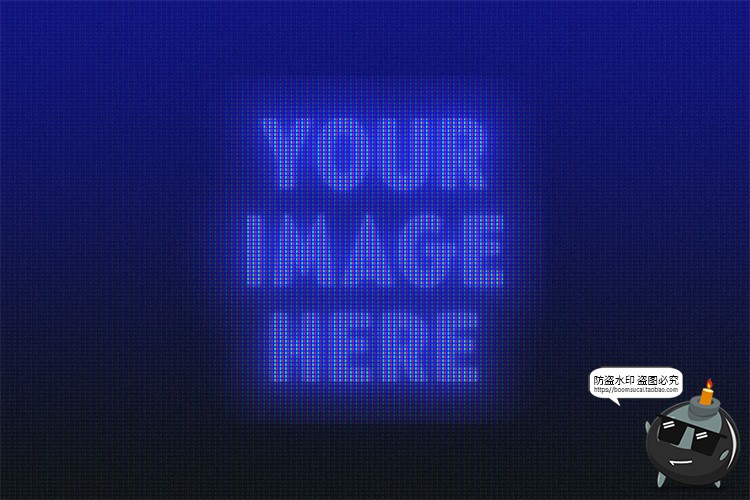 图片[2]-像素化特效复古街机游戏颗粒显示器效果样机后期PSD模板PS素材-设计猿