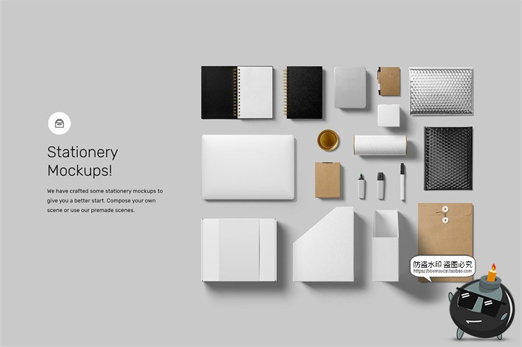 图片[4]-做旧破损贴纸潮流街头艺术褶皱撕裂贴纸贴图样机PSD模板PS素材-设计猿