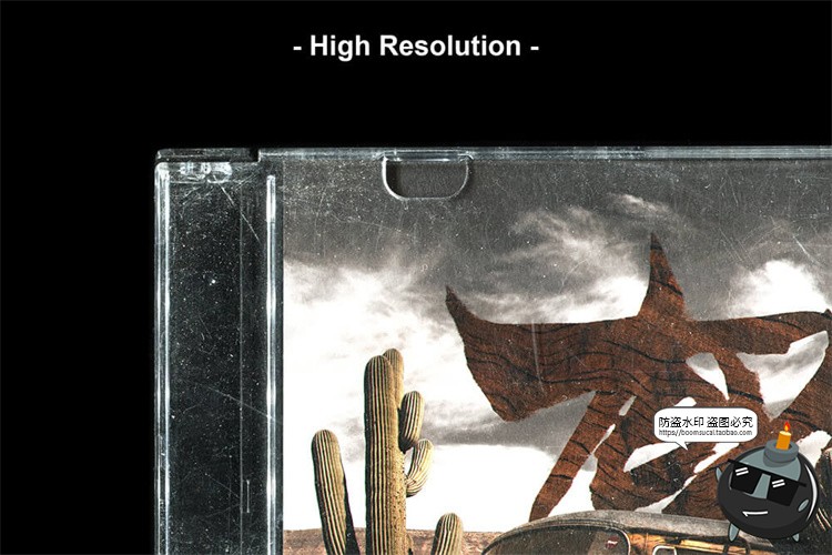 图片[8]-潮流音乐CD盒封面样机套装PNG免抠贴纸纹理PSD模板样机PS合成素材-设计猿