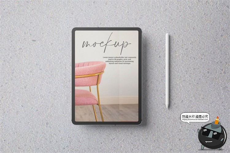 图片[3]-平板电脑大屏幕电子设备模型mockups智能贴图样机PSD模板PS素材-设计猿