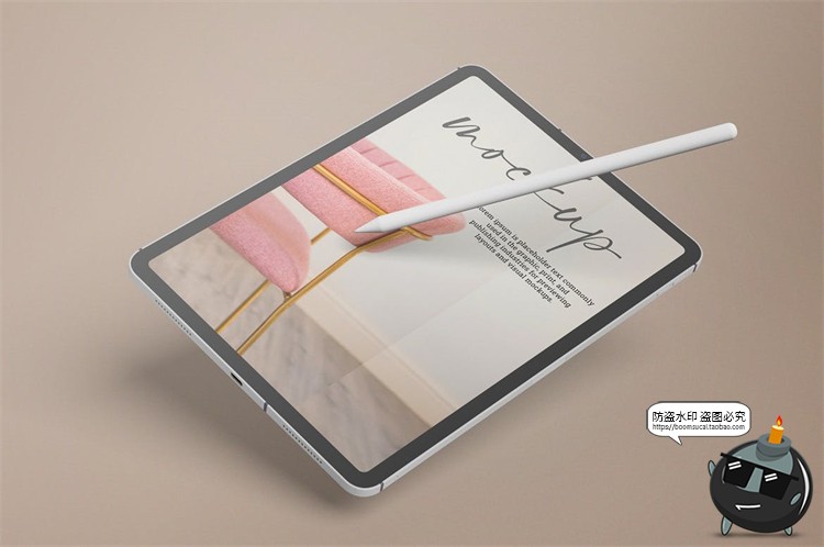 图片[5]-平板电脑大屏幕电子设备模型mockups智能贴图样机PSD模板PS素材-设计猿