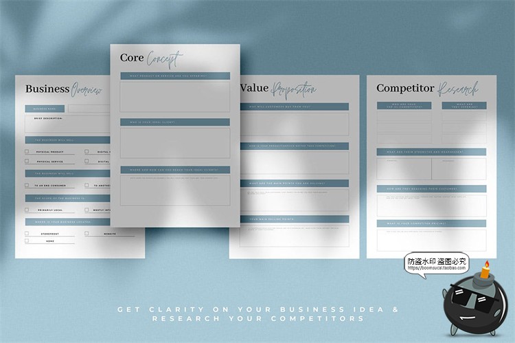 图片[2]-工作计划表格表单事项排列日程规划排版网格格子AI矢量模板素材-设计猿