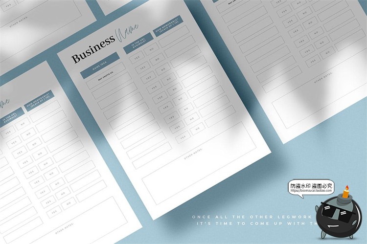 图片[5]-工作计划表格表单事项排列日程规划排版网格格子AI矢量模板素材-设计猿