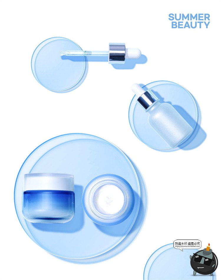 图片[20]-轻奢美容护肤品化妆品彩妆美妆简约广告宣传海报背景PSD模板素材-设计猿