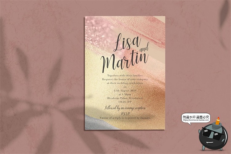 图片[5]-水彩金粉抹痕箔纸元素轻奢涂抹颜料痕迹纹理背景PNG免抠装饰素材-设计猿