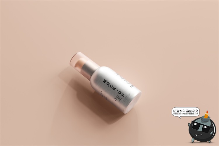 图片[13]-金属铝制喷瓶乳液瓶密封罐金属瓶化妆品包装瓶样机PSD模板PS素材-设计猿