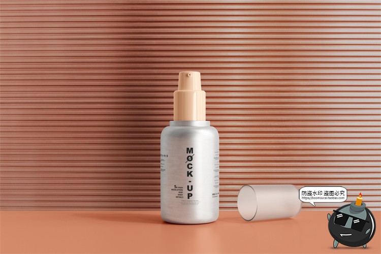 图片[32]-金属铝制喷瓶乳液瓶密封罐金属瓶化妆品包装瓶样机PSD模板PS素材-设计猿