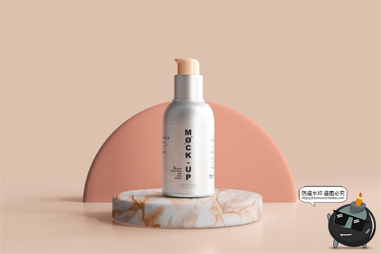 图片[35]-金属铝制喷瓶乳液瓶密封罐金属瓶化妆品包装瓶样机PSD模板PS素材-设计猿