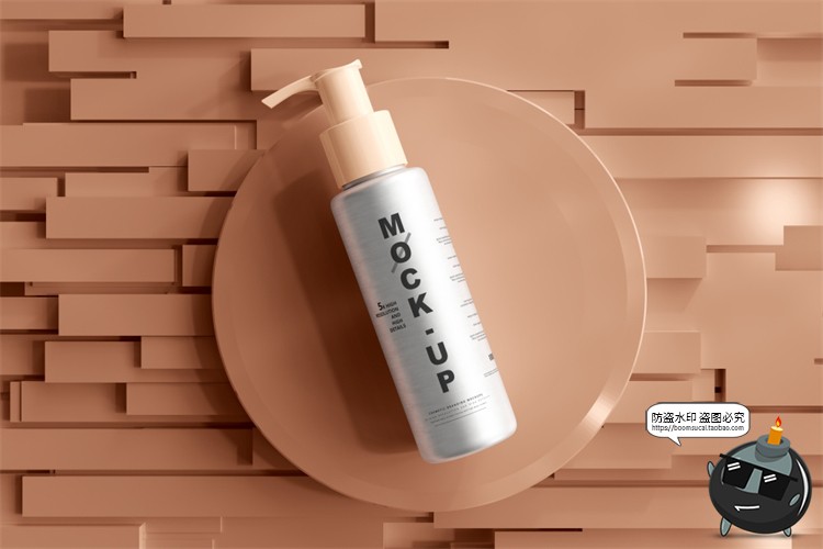 图片[37]-金属铝制喷瓶乳液瓶密封罐金属瓶化妆品包装瓶样机PSD模板PS素材-设计猿