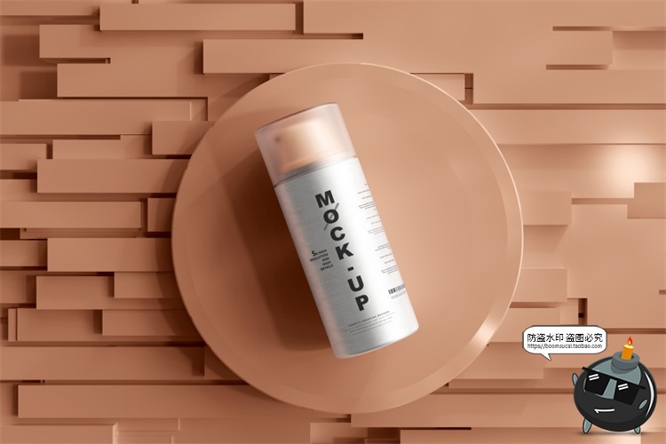 图片[38]-金属铝制喷瓶乳液瓶密封罐金属瓶化妆品包装瓶样机PSD模板PS素材-设计猿