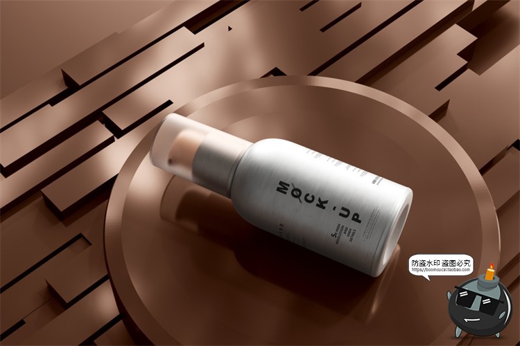 图片[39]-金属铝制喷瓶乳液瓶密封罐金属瓶化妆品包装瓶样机PSD模板PS素材-设计猿