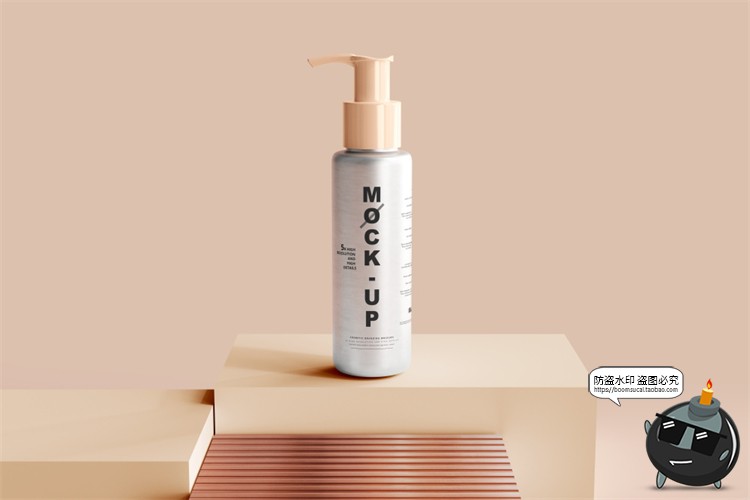 图片[42]-金属铝制喷瓶乳液瓶密封罐金属瓶化妆品包装瓶样机PSD模板PS素材-设计猿