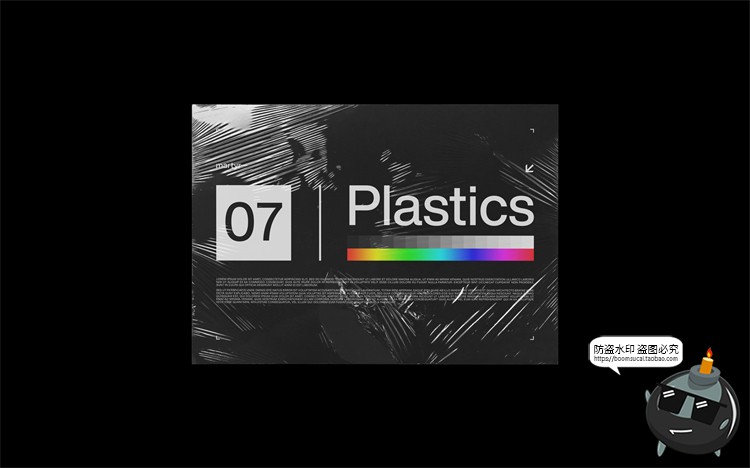 图片[7]-塑料薄膜书本杂志破损效果气泡袋包装智能贴图样机PSD模板PS素材-设计猿