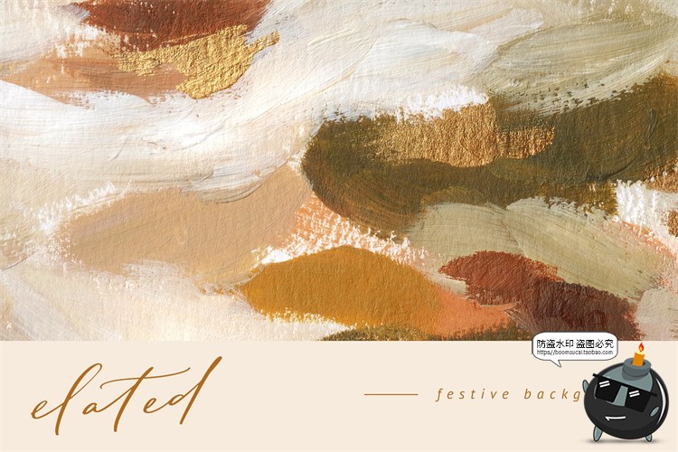 图片[1]-新潮轻奢金漆笔金贵触装饰油画图案纹理底纹肌理背景JPG图片素材-设计猿