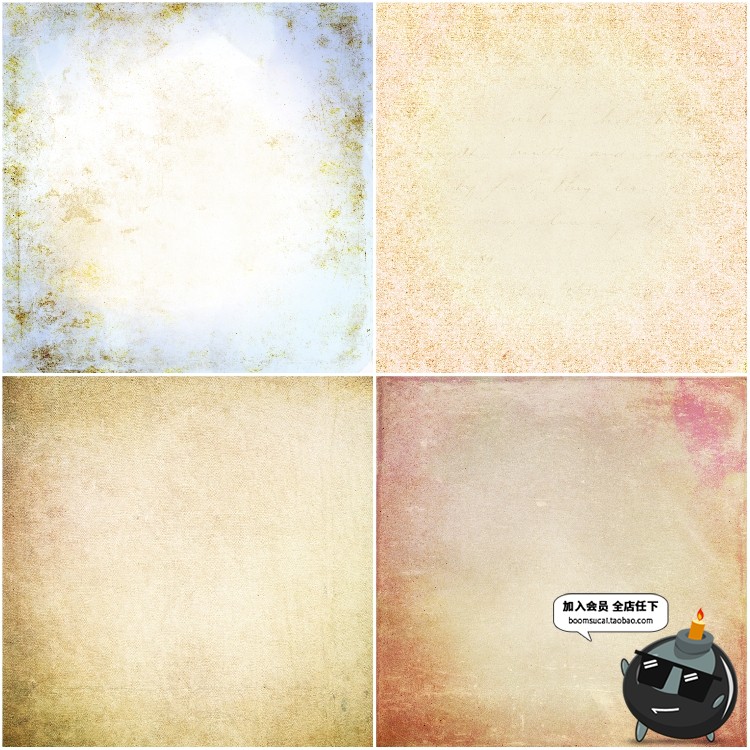 图片[7]-纯色渐变做旧斑驳复古材质背景图片JPG暖色冷色调PS底纹设计素材-设计猿