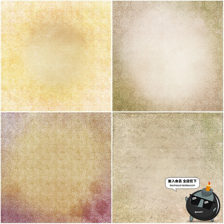 图片[10]-纯色渐变做旧斑驳复古材质背景图片JPG暖色冷色调PS底纹设计素材-设计猿