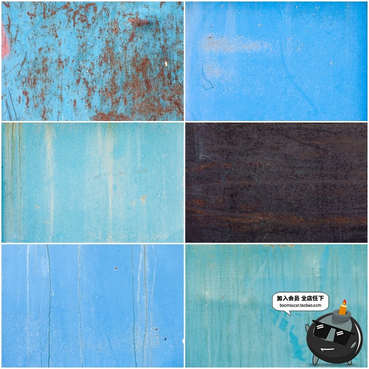 图片[12]-生锈腐蚀做旧铁锈粗糙锈迹金属表皮材质纹理贴图清晰JPG图片素材-设计猿