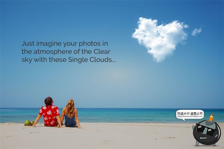 图片[2]-免抠白云云朵云彩天空爱心云云海特效叠加层后期合成PNG免扣素材-设计猿