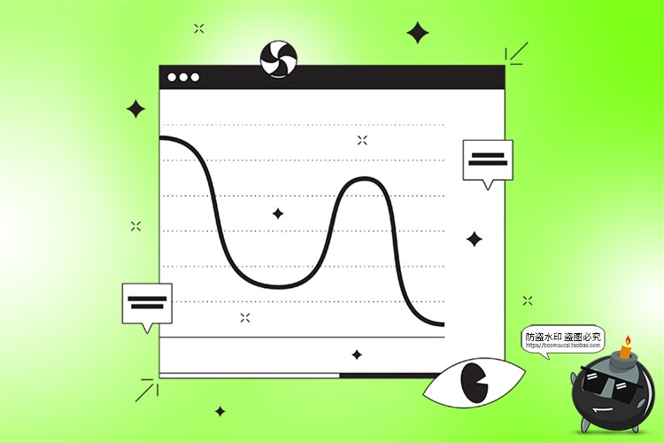 图片[6]-网页草图卡片网站UI原型图手绘线稿手稿创意插图插画AI矢量素材-设计猿