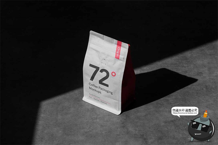 图片[5]-咖啡店铺VI提案包装咖啡豆纸杯手写单PSD模板智能贴图样机素材-设计猿