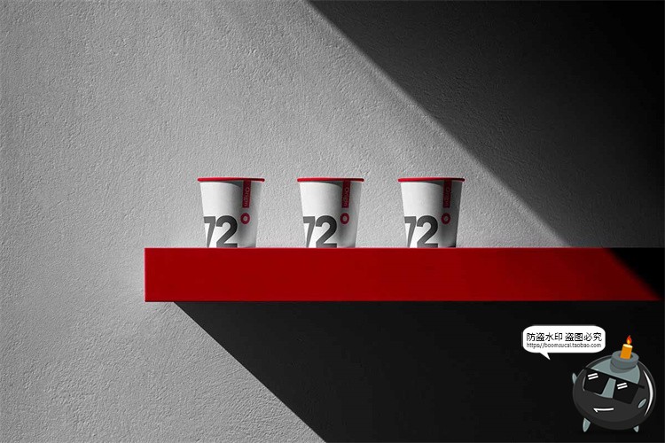 图片[6]-咖啡店铺VI提案包装咖啡豆纸杯手写单PSD模板智能贴图样机素材-设计猿