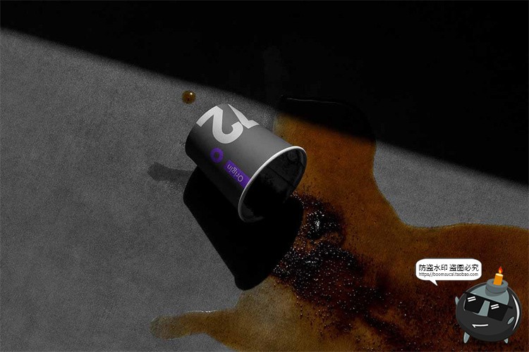 图片[15]-咖啡店铺VI提案包装咖啡豆纸杯手写单PSD模板智能贴图样机素材-设计猿