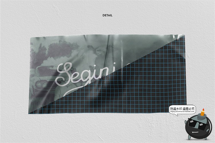 图片[8]-胶带胶布贴纸撕开一节一截效果图展示智能贴图样机PSD模板PS素材-设计猿