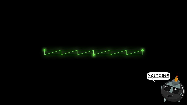 图片[9]-赛博HUD霓虹发光科幻科技风未来箭头锁链分隔符线条装饰​PSD素材-设计猿