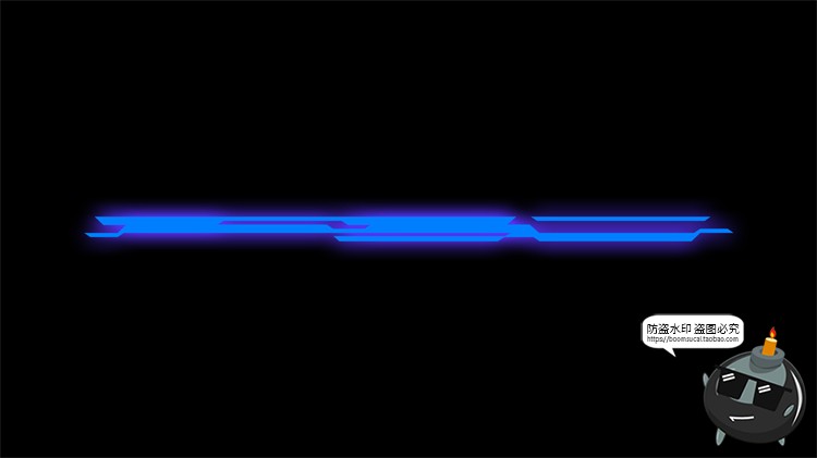 图片[14]-赛博HUD霓虹发光科幻科技风未来箭头锁链分隔符线条装饰​PSD素材-设计猿